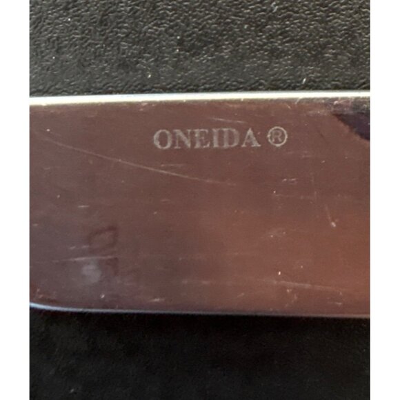 Oneida Mooncrest Stainless Steel Dinner Butter Knives Set Of 4 9.25" - Picture 5 of 7